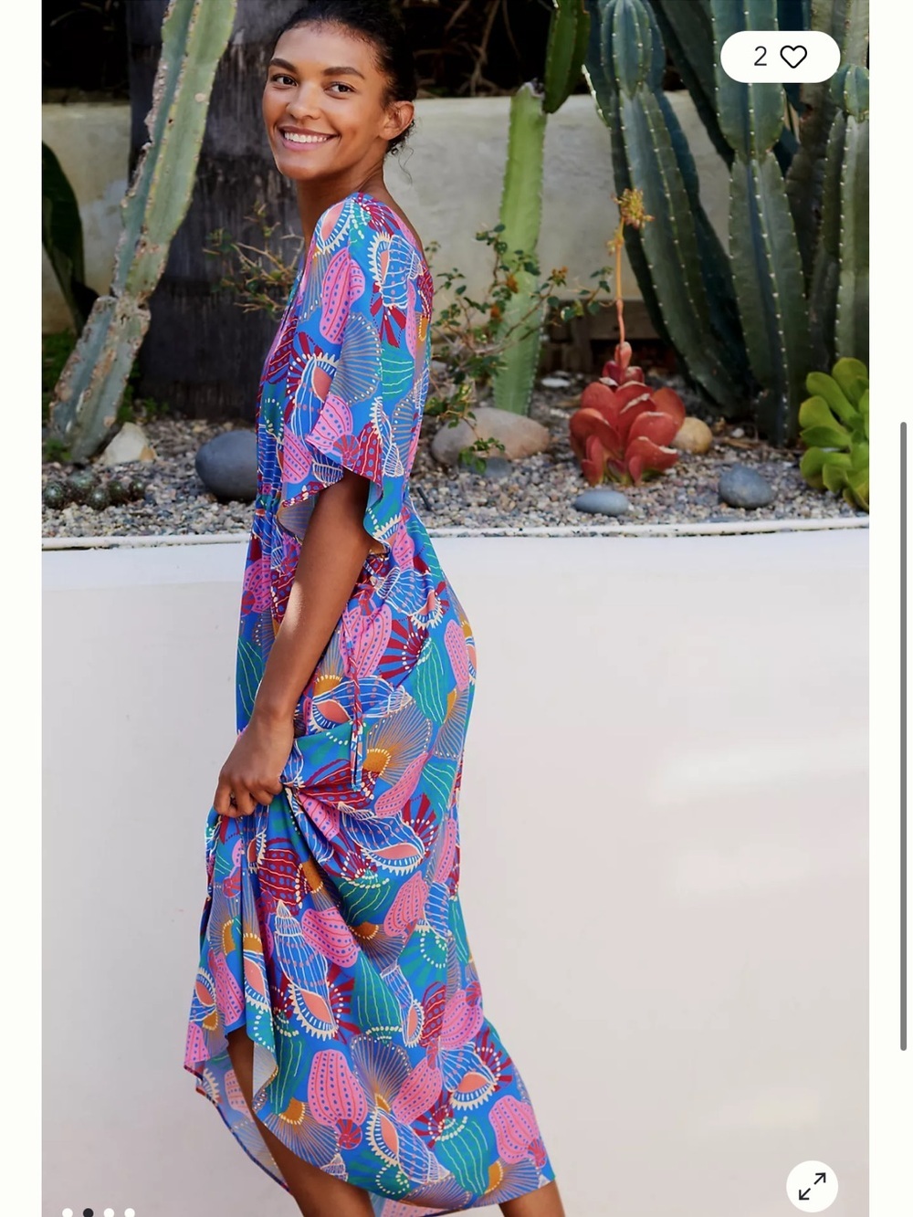 Farm Rio Seashell Cover-Up Maxi
Dress